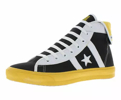 Converse Street Hockey Hi SHOES YELLOW / BLACK SIZE 5.5 MEN'S 7.0 WOMEN'S NWT • $40