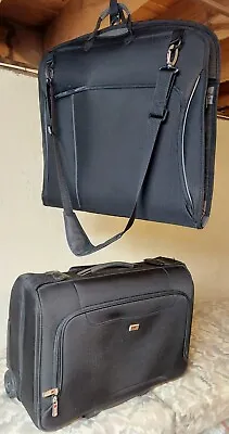 Victorinox Rolling Computer Bag & Carry On With Shoulder Suit Holder Bag • $129.99