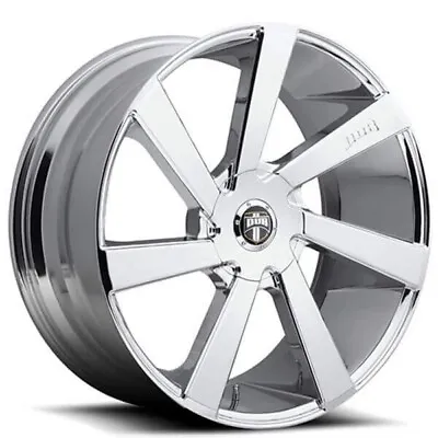 22  Dub Wheels Directa S132 Chrome Rims  • $1508