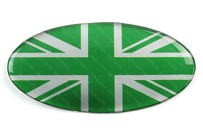 Oval Union Jack Green And Silver Badge MG MGF BRM 200 45 ZT • £4.49