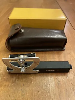 Vintage Abney Survey Hand Level Clinometer No. 802 Supreme Japan & Leather Case • $20