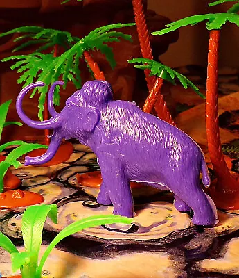 Marx 1991 Anniversary (Ruby Edition) Flintstones Woolly Mammoth Purple • $12.95