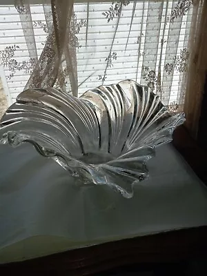 1960s Mikasa Crystal Belle Epoche Swirl Bowl Made In Germany • $16