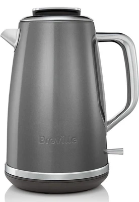£34.89 • Buy Breville VKT065 Lustra Electric Kettle, 1.7 Litre, 3 KW Fast Boil, Storm Grey