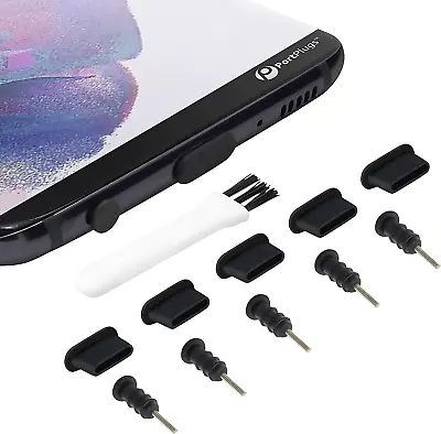 USB C Dust Plug Set (5 Pairs) For Samsung Galaxy S22 And S2 - Port Plugs • $8.71