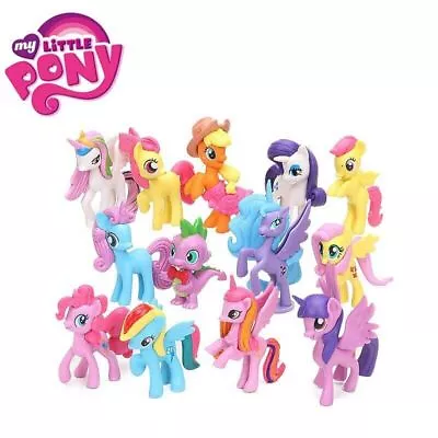 13x My Little Pony Rainbow Dash Twilight Sparkle Cake Topper Action Figures Toy • $18.99