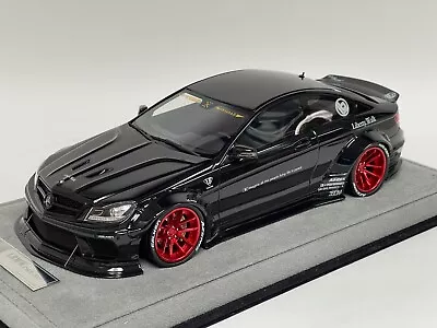 1/18 Ivy Models Mercedes Benz CLK Liberty Walk LB Performance Gloss Black Custom • $399.95