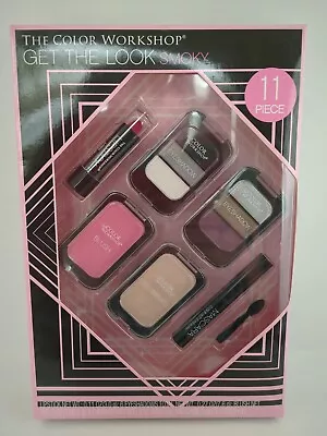 The Color Workshop 11 Pc Smoky Look Make Up Kit Lipstick Eyeshadow Mascara • $10