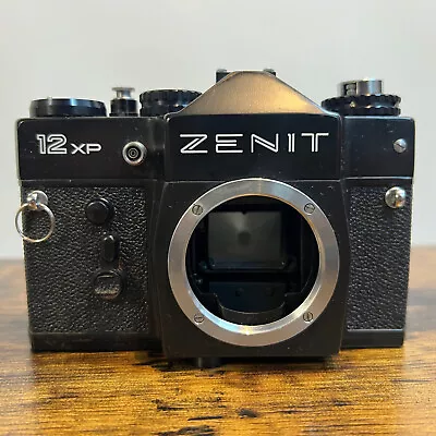 ZENIT 12XP 35mm Stills Analog Camera BODY ONLY With Case (untested) • £10