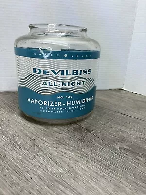 Vintage Devilbiss 145 Vaporizer All Night Jar Only • $23.97