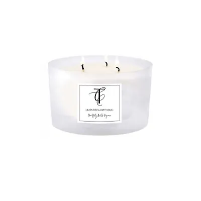 Lavender & Patchouli Multi-wick Candle - ***OFFER PRICE*** Perfect Gift • £31.99