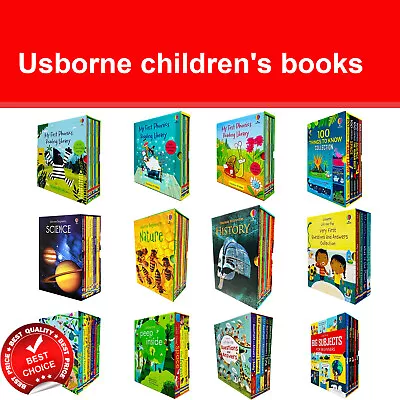 Usborne Children's Books Collection Set Read At Home | Variation Listing • £24.44