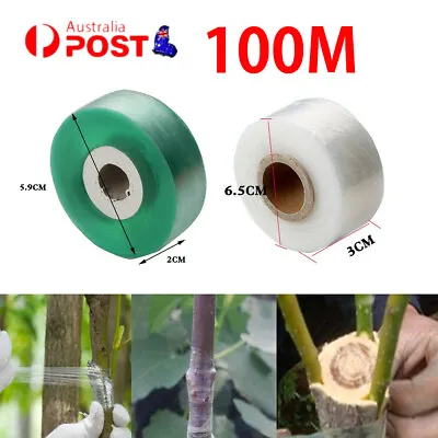 100m Roll Of Grafting Tape Nursery Stretchable Fruit Tree Plant Like Parafilm AU • $15.23