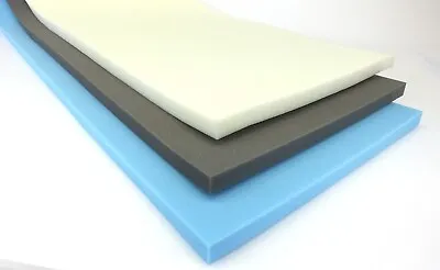 High Medium Low Density Upholstery Foam Sheets Cushions Seat Pads Any Size • £0.99