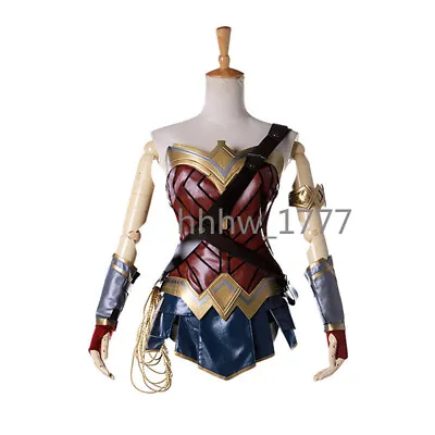 $90.17 • Buy  Wonder Woman Diana Prince Female Adult Dress Cosplay Party Costume Full Sets