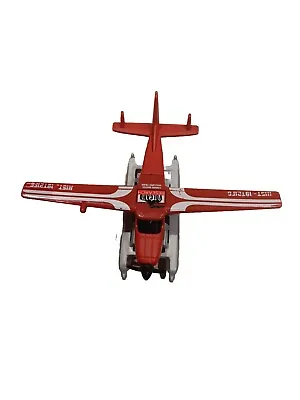 2022 Matchbox Sky Busters Cessna Caravan DARK RED VOLCANO RESEARCH • $5.99