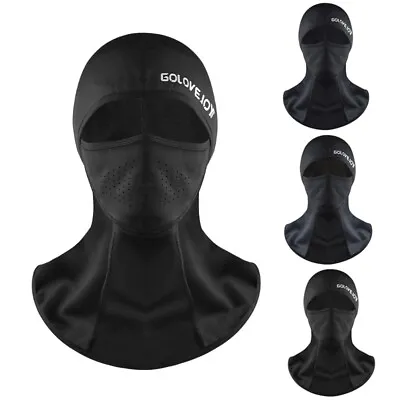 Motorcycle Balaclava Face Mask Winter Thermal Windproof Ski Head Hood Neck Tube • $14.69