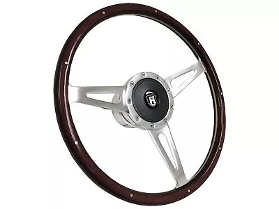 1968-74 Volkswagen Transporter Bus Espresso Wood Steering Wheel Kit VW Castle • $371.24