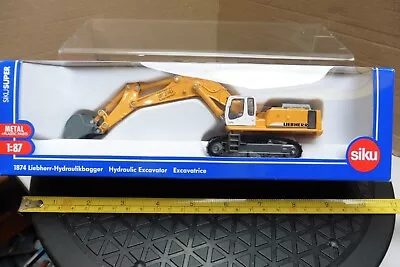 £15.99 • Buy Siku 1/87 Diecast Hydraulic Excavator Excellent Mint Boxed 1874