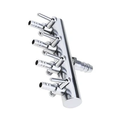 £8.99 • Buy Stainless Steel Aquarium Air Flow Splitter Control Valve Pump Tube Splitter