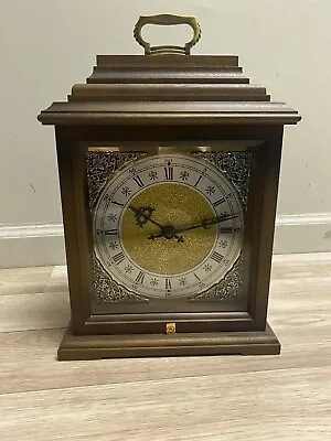 Vintage Hermle Quartz Mantle Desktop Clock Model 577-080 Howard Miller Style • $60