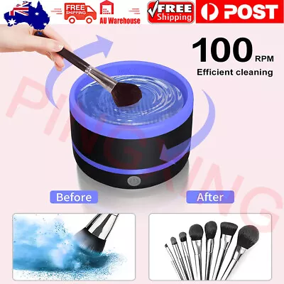 Electric Makeup Brush Cleaner USB Automatic Makeup Brushes Cleaner Dryer Tool  • $27.31