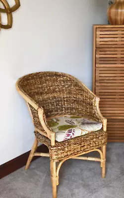 Wicker Chair ... Banana Leaf Cane • £119