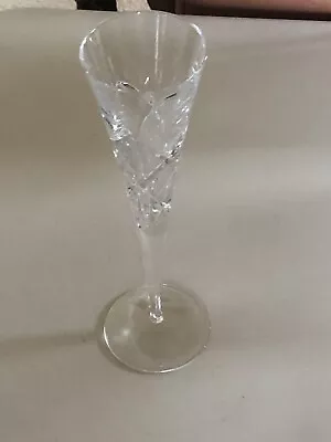 Vtg Miller Rogaska Hand Cut Crystal Champagne Flute 6 Oz • $45