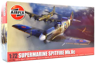 Airfix Supermarine Spitfire Mk.Vc 1:72 Scale Plastic Model Kit A02108A • $14.99