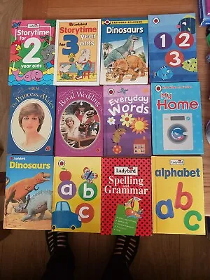 Ladybird Books Bundle X12 Job Lot - Alphabet - Spelling And Grammer - My Home  • £9.99