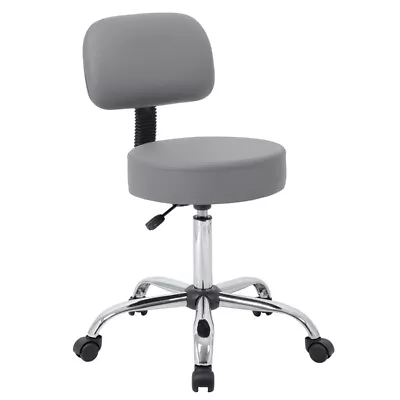 Boss Office Caresoft Medical Lab Rolling Stool With Back • $114