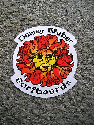 Vintage Dewey Weber Surf Shop Logo 1960s Sun Sticker Decal Surfboard Longboard  • $7.25