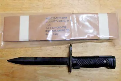 US Military Issue Vietnam Era  Imperial M6Rifle Bayonet Knife New NOS • $129.95