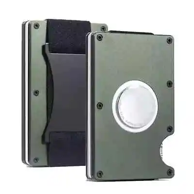 £20 • Buy Airtag Wallet Card Holder Metal Aluminum RFID Blocking Kids Keys Cat Dog Air Tag