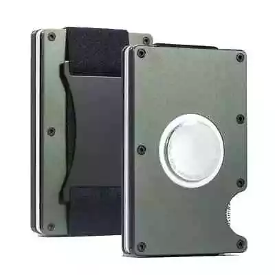 £20 • Buy Airtag Wallet Card Holder Metal Aluminum RFID Blocking Kids Keys Cat Dog Air Tag