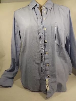 LOGG Shirt Mens Small Blue Button Up Label Of Graded Goods Long Sleeve • $11