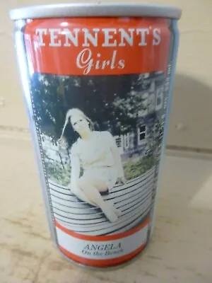 Tennent`s Girls  Steel Beer Can        -[empty Cans Read Desc.]- • $0.99