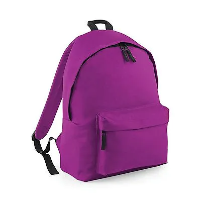 £18.45 • Buy Backpack Mens Womens Girls Boys Plain Backpack Bag School College Rucksack