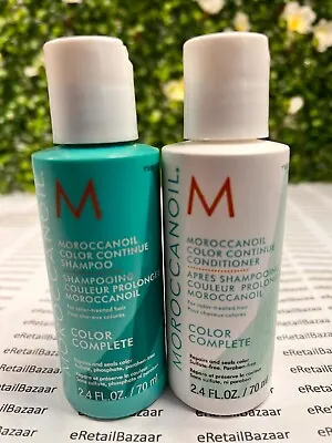 Moroccanoil Color Complete Shampoo 2.4 Oz + Conditioner 2.4 Oz Duo Set - NEW • $19.95