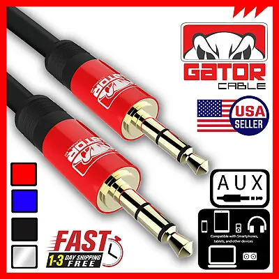 $7.49 • Buy AUX AUXILIARY 3.5mm Cable Male To Male Car Audio Cord IPhone Samsung LG HTC 6FT