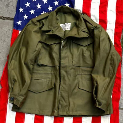 WWII U.S. ARMY M1943 Tactics Coat Military M43 Outdoors Field Jacket ArmyGreen • $59.50