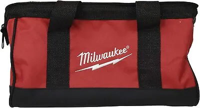 Milwaukee 13-inch X 7-inch X 7-inch Red And Black Canvas Tool Bag • $25.60