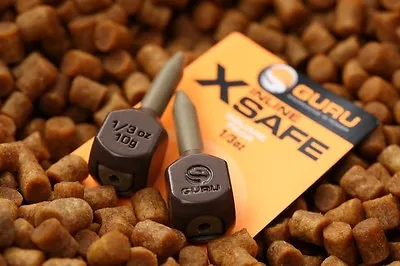 Guru 1/3oz Inline X Safe Lead *Pack Of 2* NEW Coarse Fishing Leger Bombs • £4.75