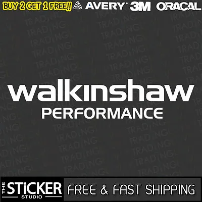 $5.50 • Buy WALKINSHAW Performance 200 Mm  Sticker Vinyl Suit Holden VL VE VF HSV LS2 