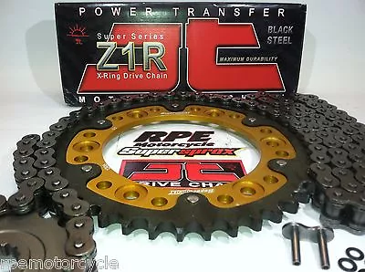 $228.95 • Buy ZX10R NINJA 04-05 JT X-Ring Z1R ULTIMATE 525 SuperSprox QA Chain & Sprockets Kit