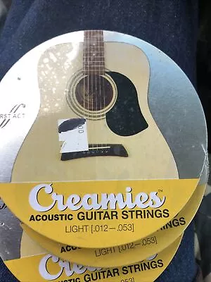 $7.99 • Buy 222 By First Act Acoustic Guitar Strings .012 - .053 Light Gauge X 1