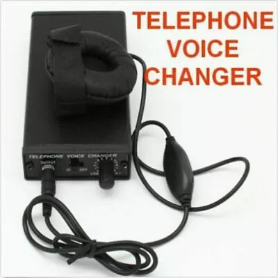  Bug Telephone Voice Changer Professional Disguiser Phone Transformer Detector • $99.99