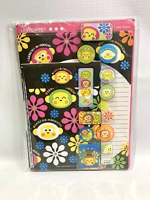 Monkichi Sanrio Rare Stationary Set 2002 • $49.50