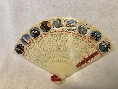 Vintage Marineland Of The Pacific Celluloid Hand Fan • $48