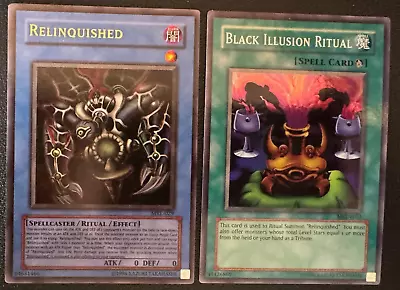 Yugioh Relinquished & Black Illution Ritual MRL-029 Ultra Rare NM/VLP • £14.75